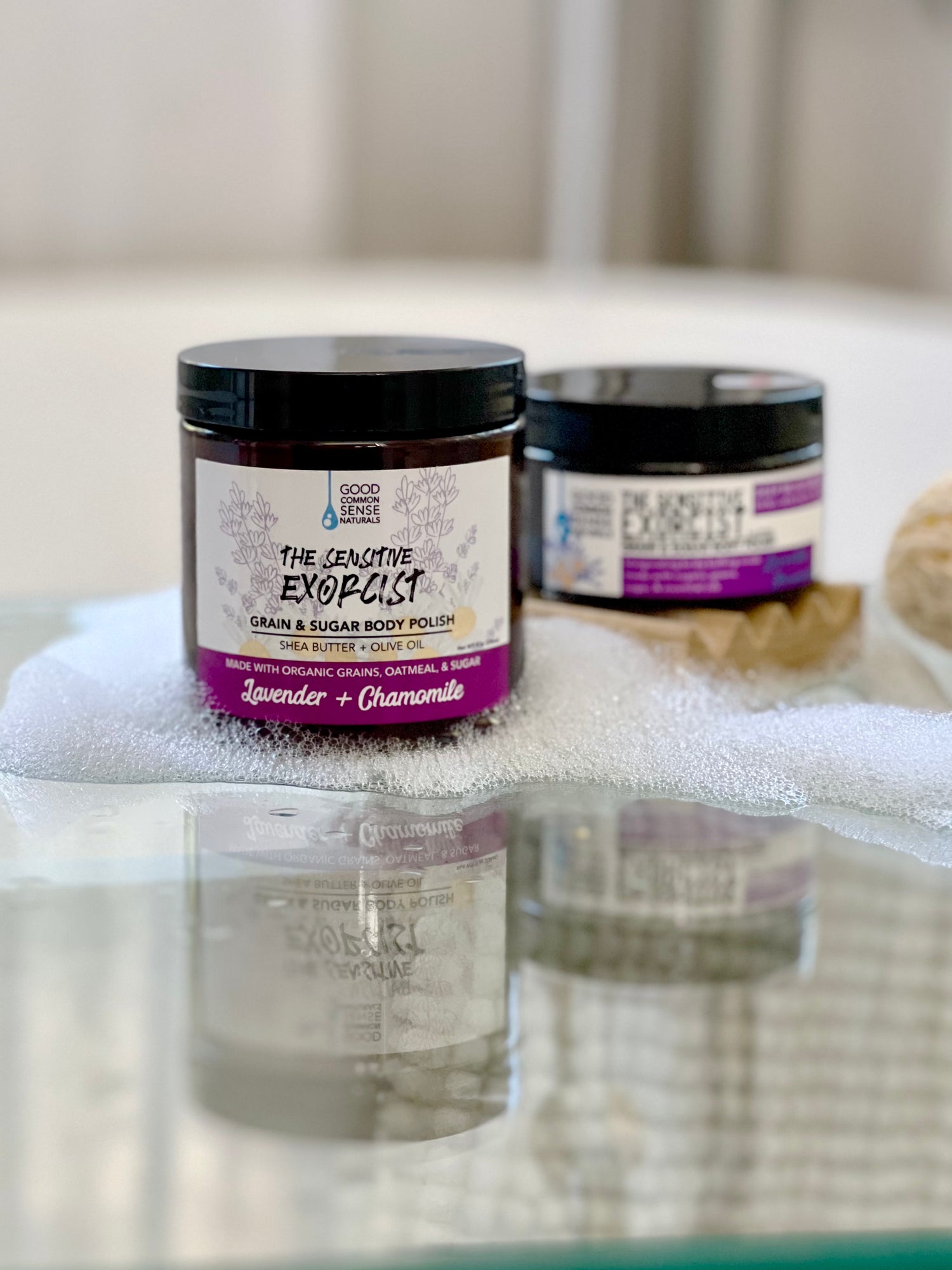 The Sensitive Exorcist Lavender Chamomile Scrub