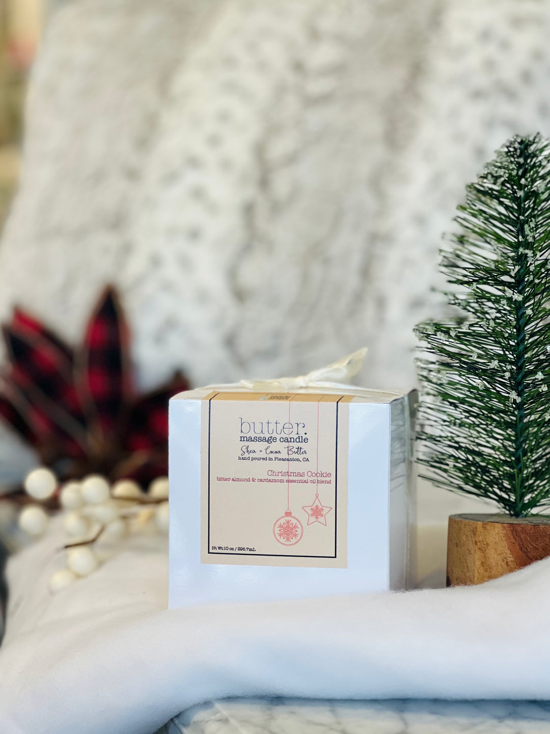 Christmas Cookie Butter Massage Oil Candle