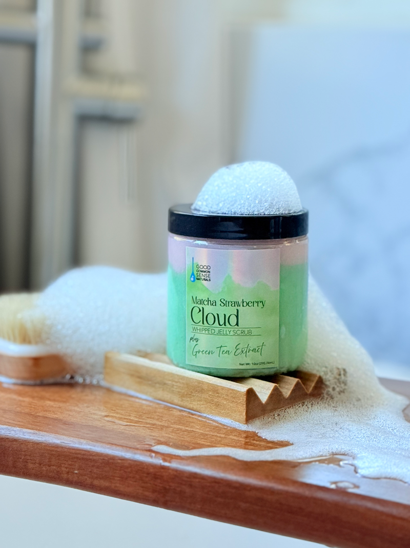 NEW Matcha Strawberry Cloud Whipped Jelly Scrub