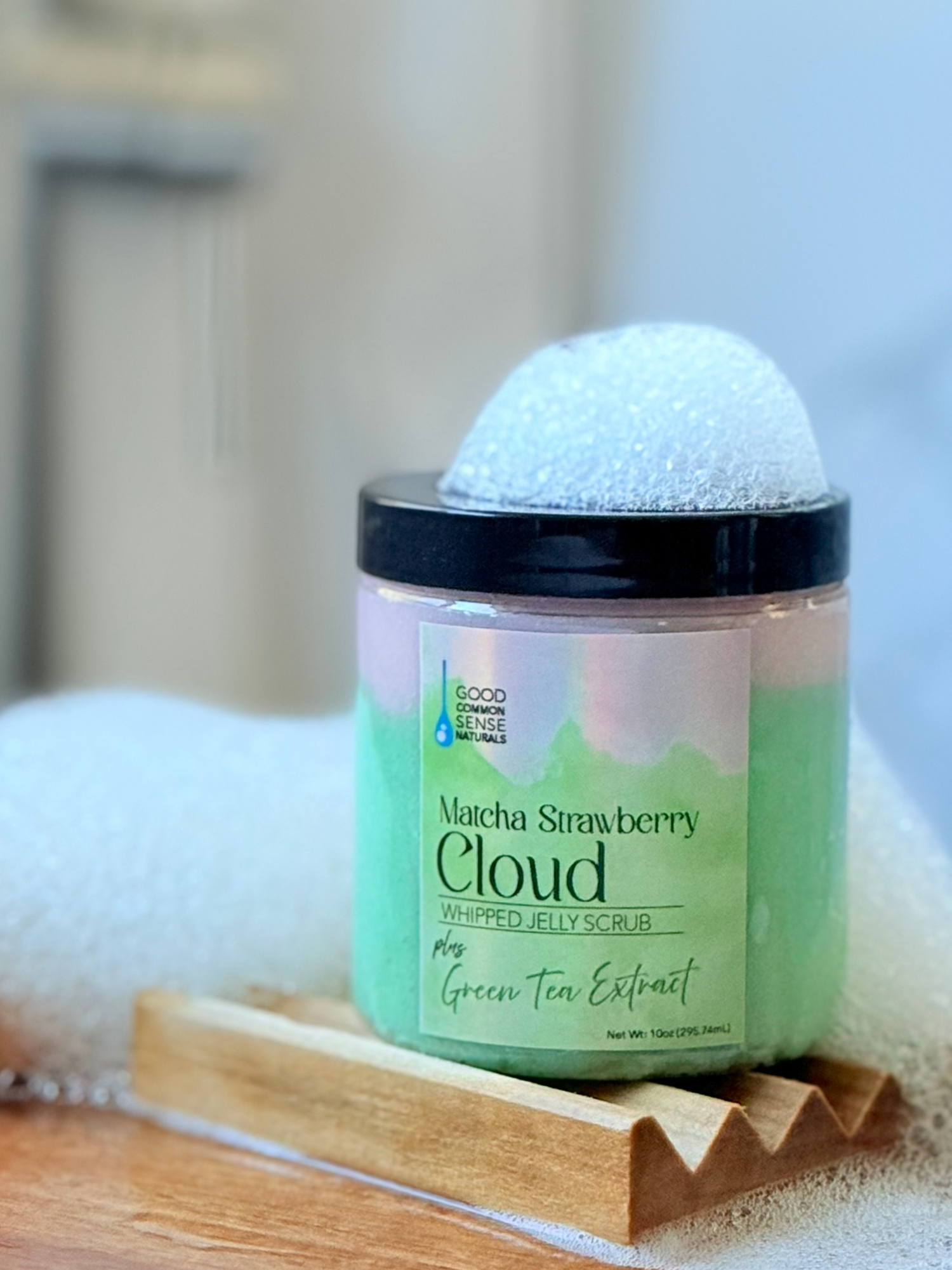 NEW Matcha Strawberry Cloud Whipped Jelly Scrub