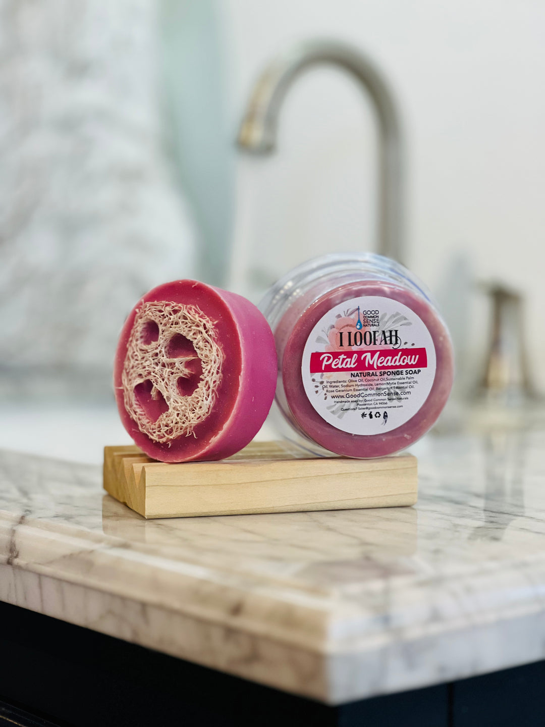 I Loofah Petal Meadow Soap