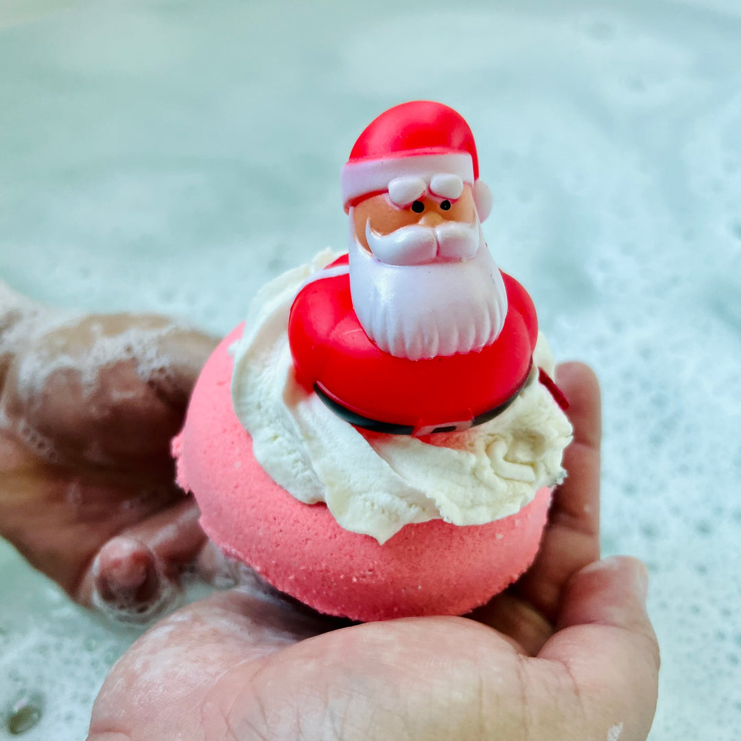 Santa Bubble Truffle Bath Bomb