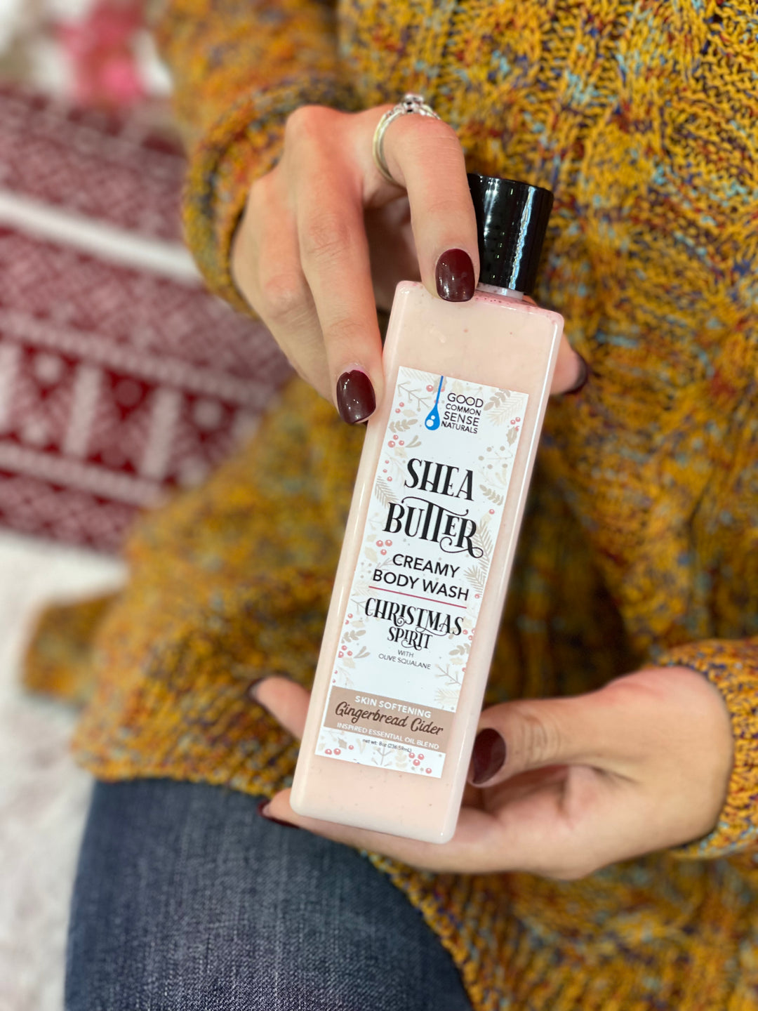 Christmas Spirit Shea Butter Soap Body Wash