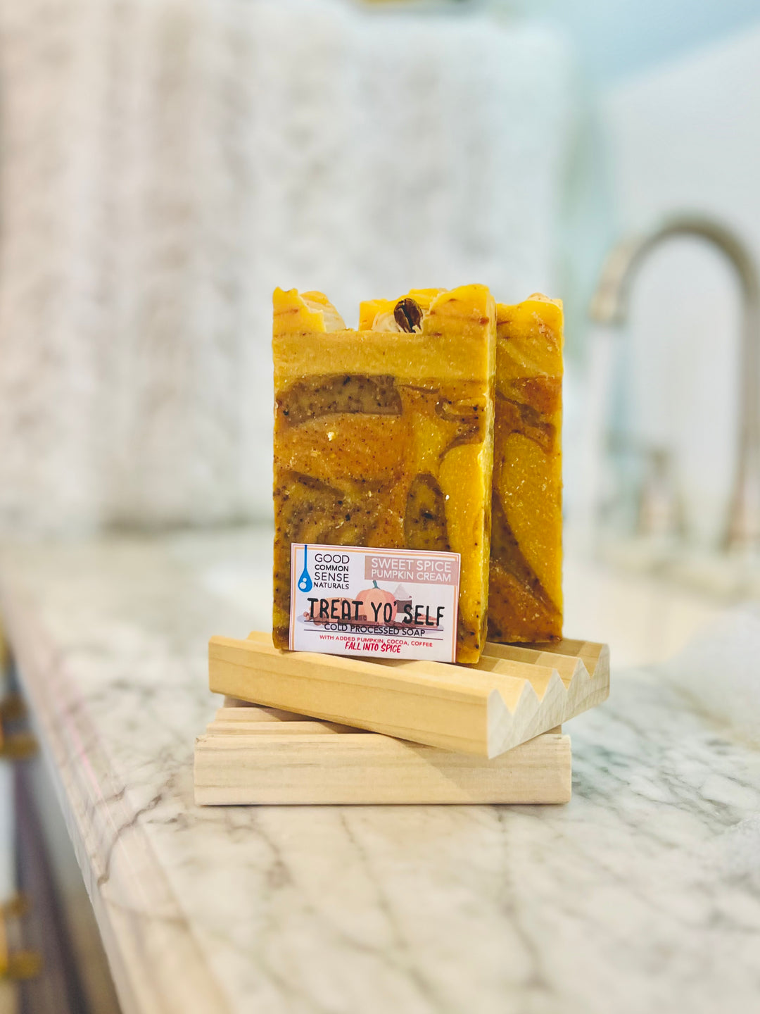 Treat YO'self! Coffee Pumpkin Bar Soap
