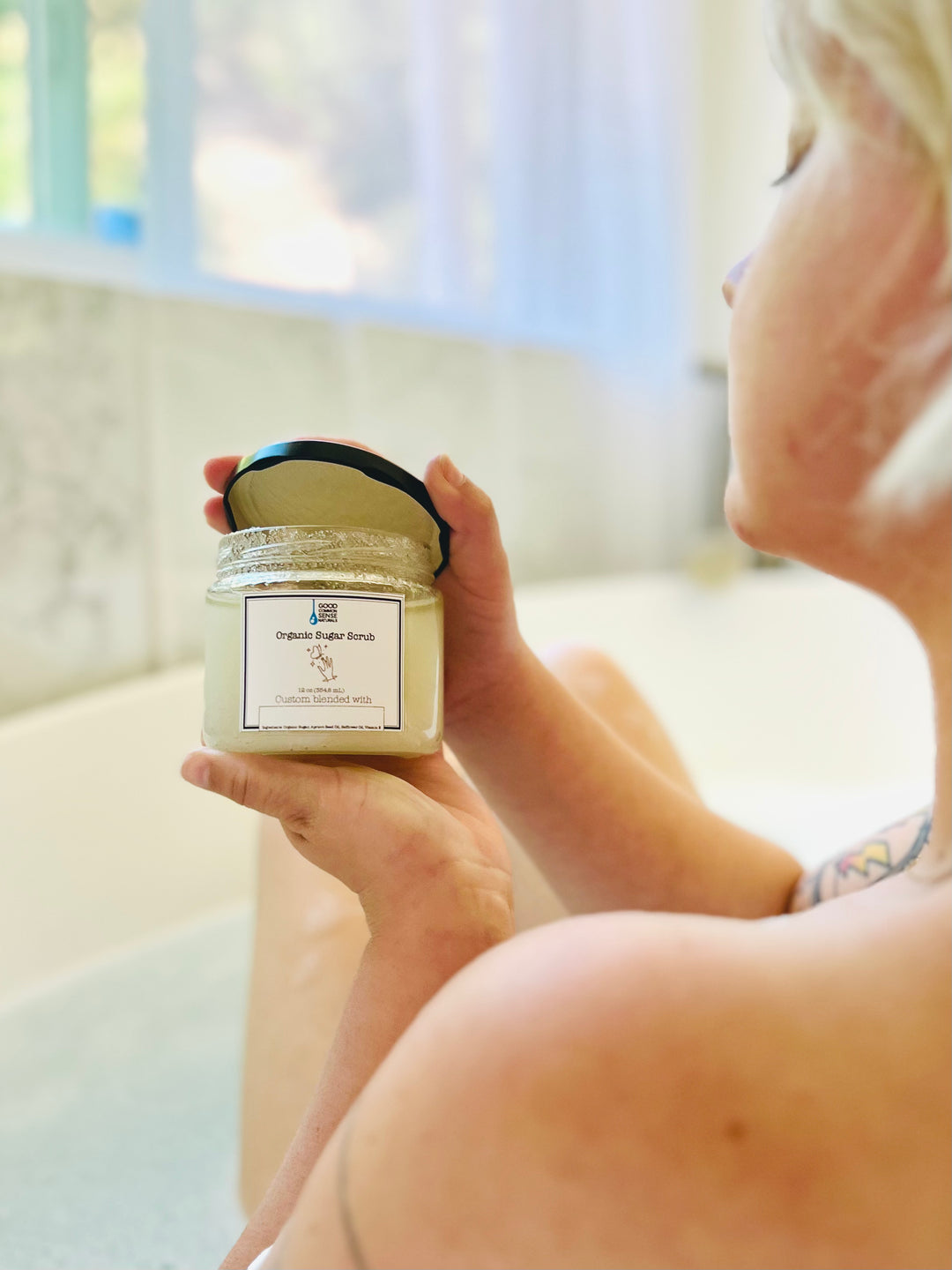 Make it custom Sugar Scrub 12 oz