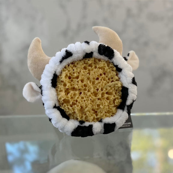 Moo Moo spa headband, soft and fluffy, Good Common Sense Naturals
