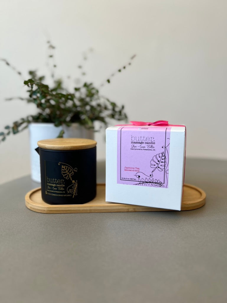 Butter Massage Candle - Jasmine Tea