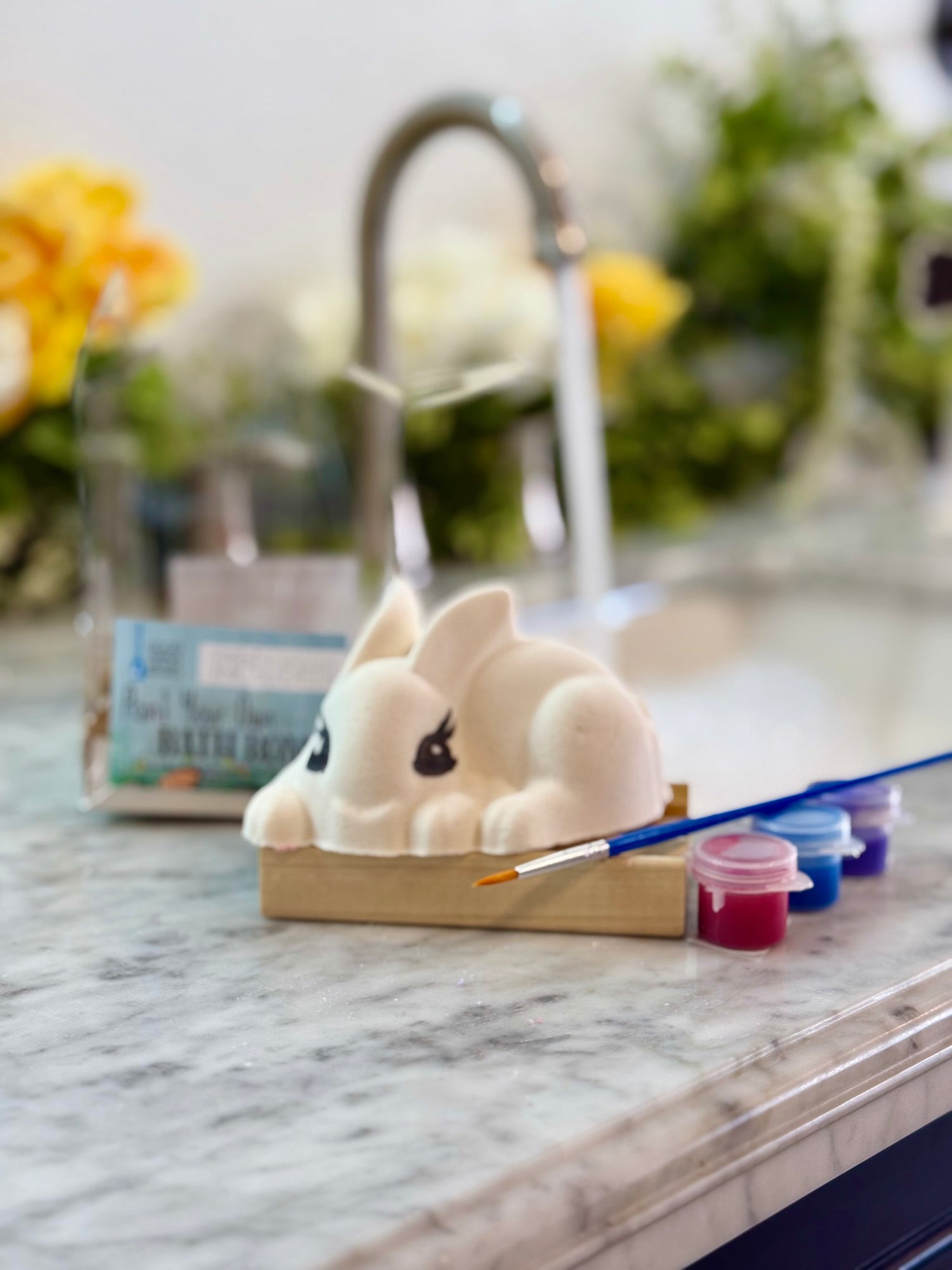 Paint Your Own Easter Bunny Bath Bomb