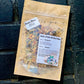 Craft zip bag of Blemish Control Facial Steam herbal blend with muslin steaming bag, Good Common Sense Naturals