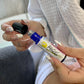 woman displaying Focus Aromatherapy Roller 10ml 