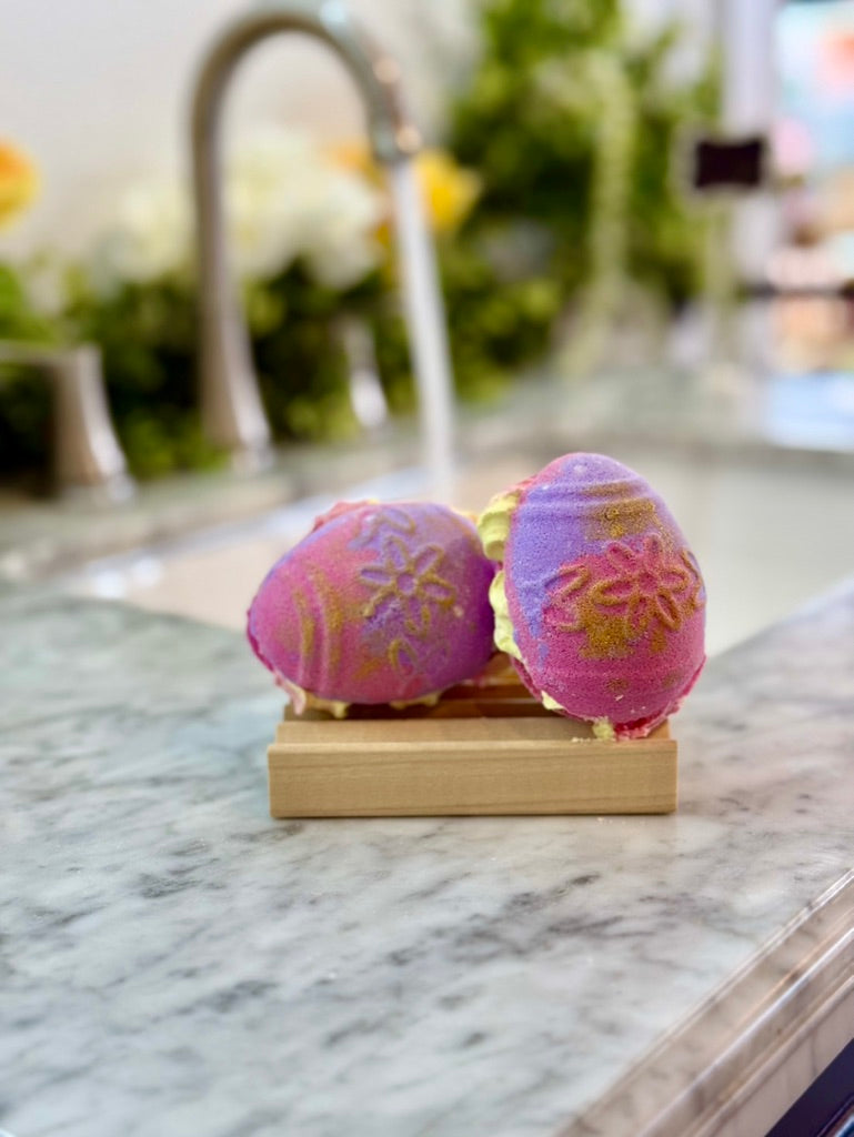 Macaron Easter Egg Bubble Bath Bombs