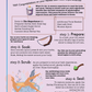 herbal bath tea steps 1 through 4