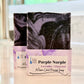 Purple Nurple Bar Soap made with lavender and activated charcoal, Good Common Sense Naturals