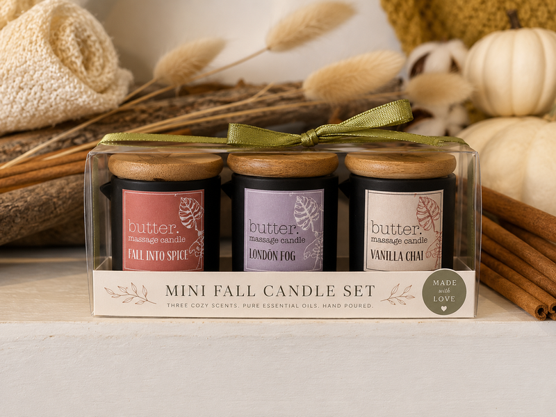 Mini Butter Candle Set - Fall Edition