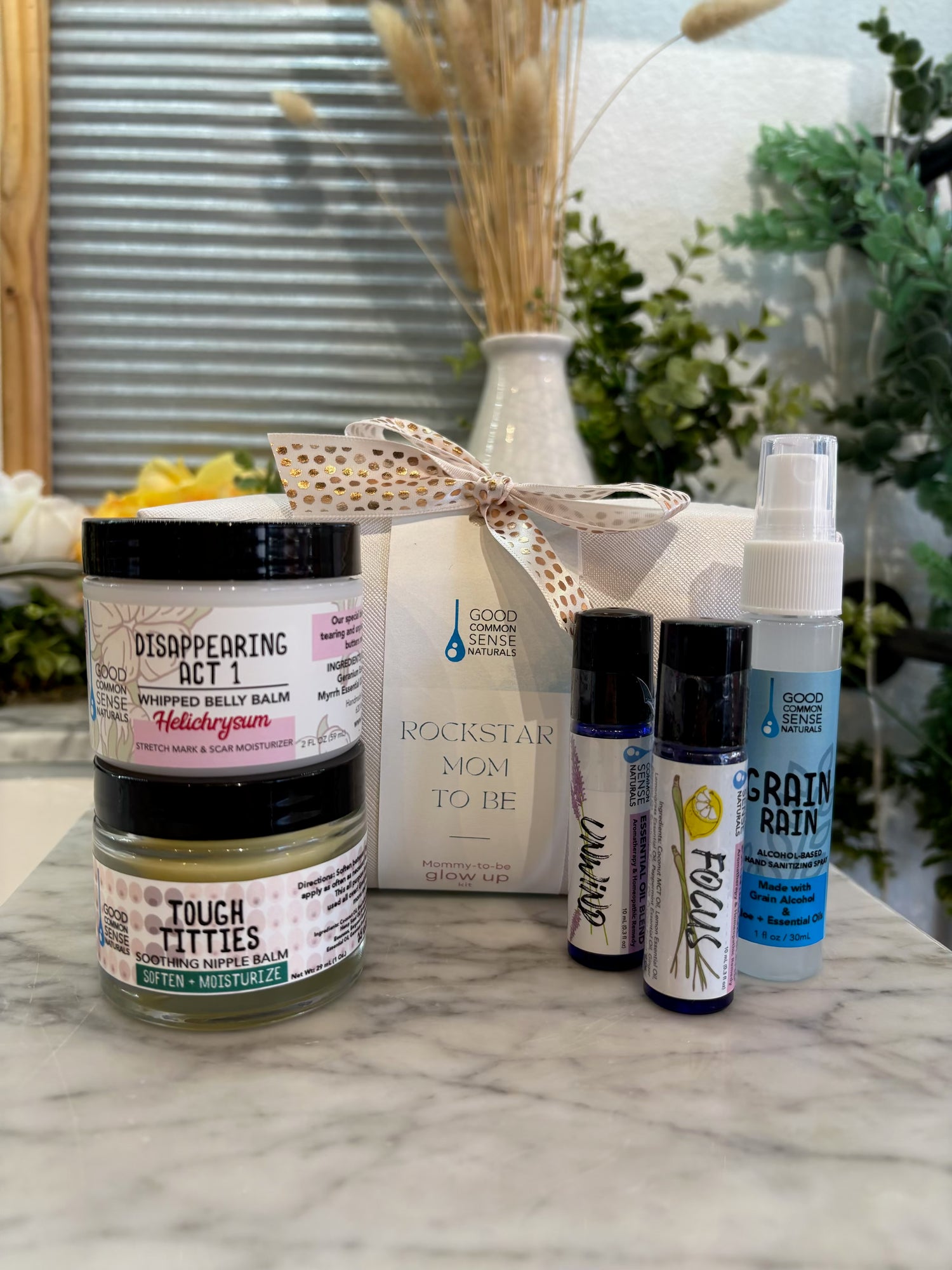 Rockstar Mom To Be Bundle Gift Set