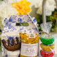 gift set with comb, body buttah, eye mask and shower tablets, 