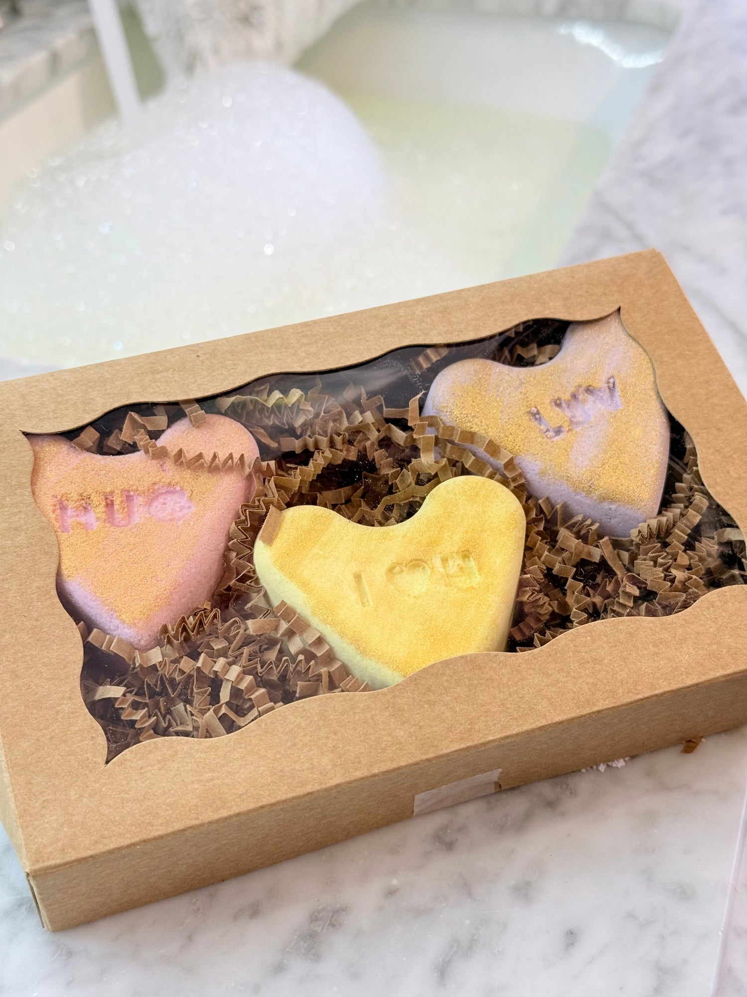 Sweet Hearts Bath Bomb Set