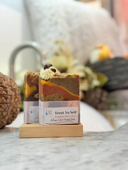 Treat YO'self! Coffee Pumpkin Bar Soap