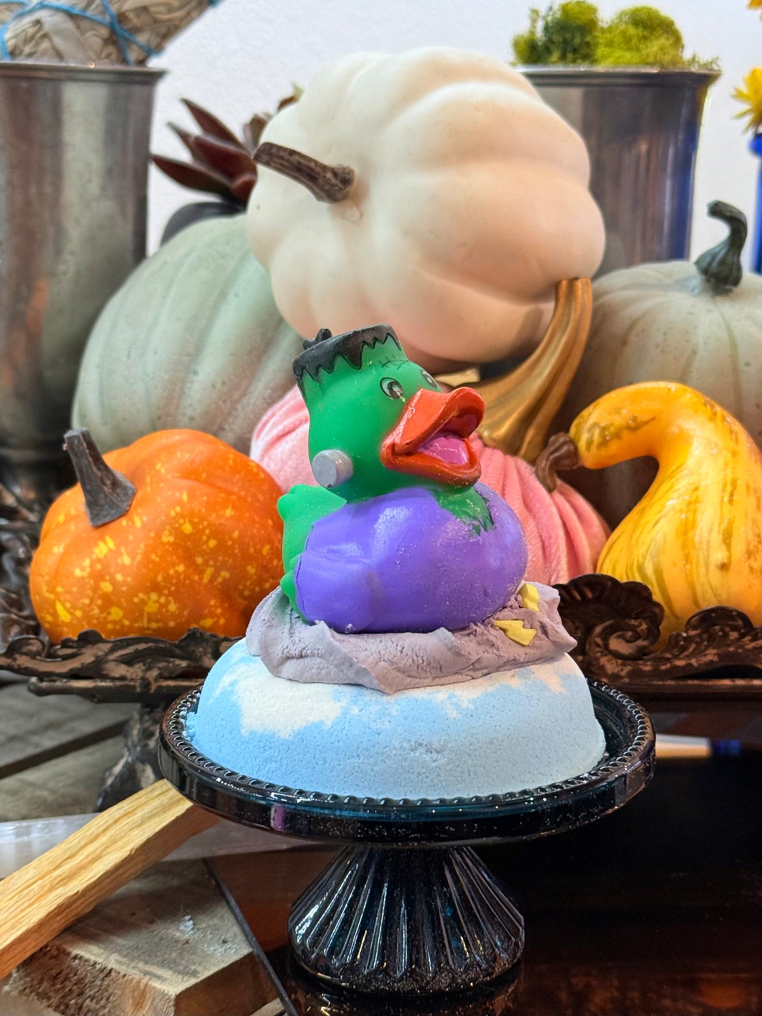 Frankinstein Halloween Bubble Truffle Duckie
