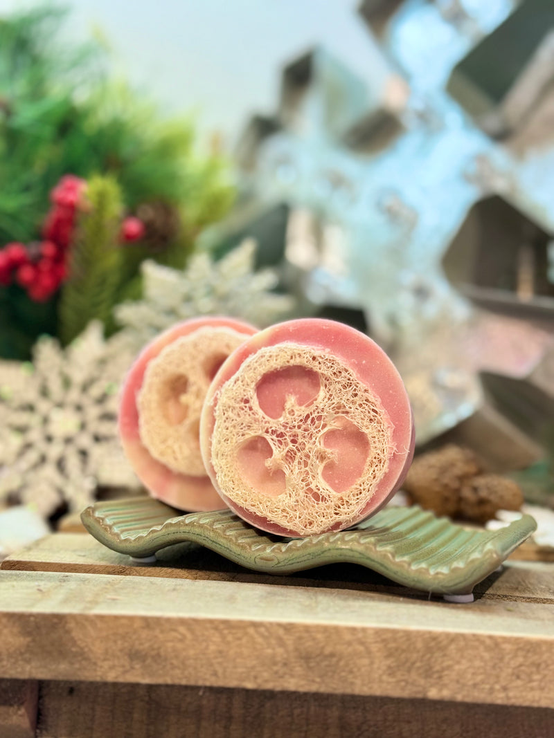 Peppermint Loofah Soap