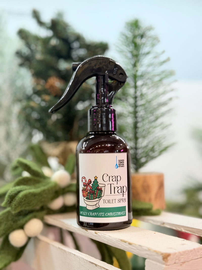 Holly Crap It's Christmas Toilet Spray
