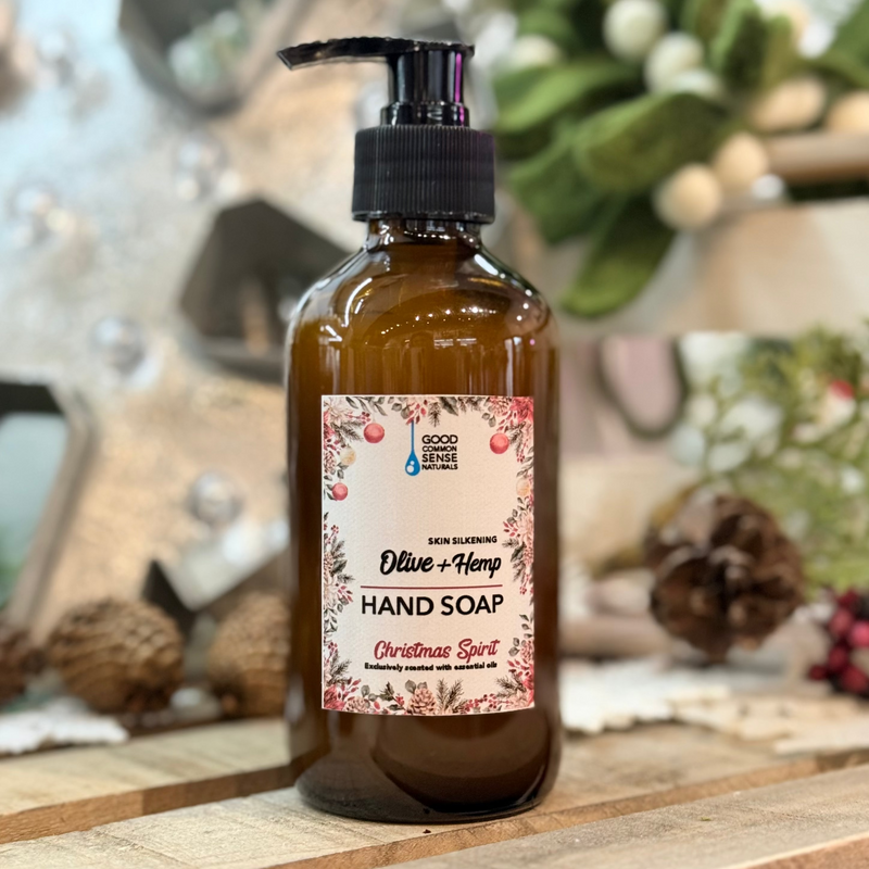Olive + Hemp Christmas Spirit Hand Soap