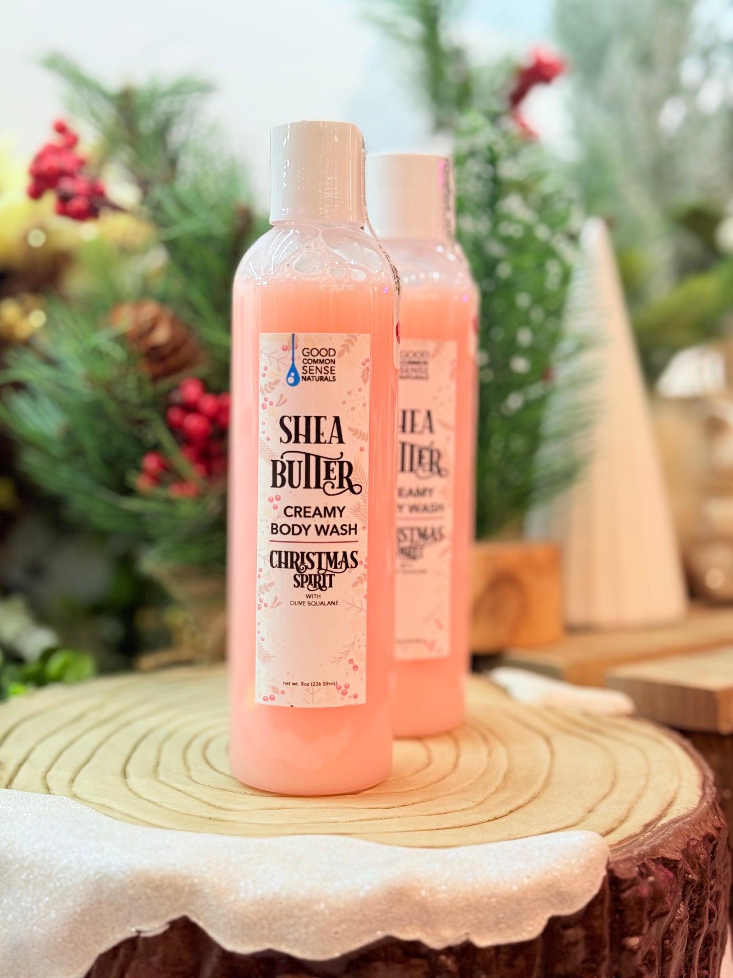 Christmas Spirit Shea Butter Soap Body Wash