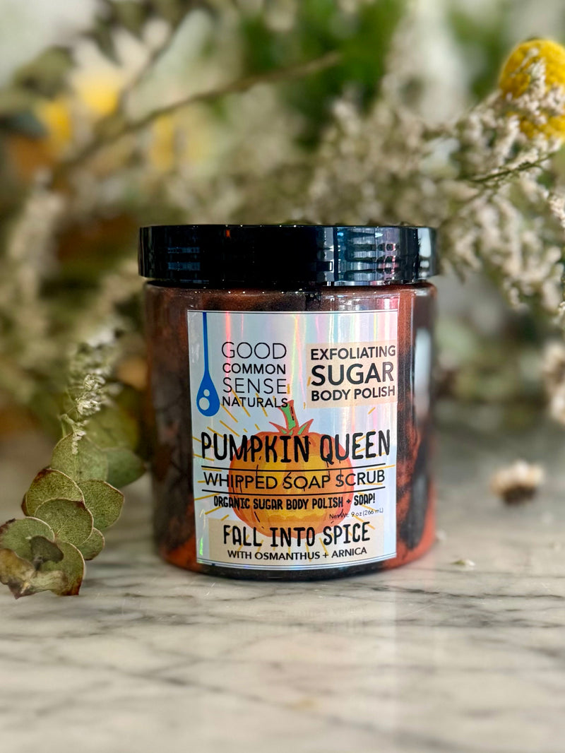 Pumpkin Queen, Whipped Soap Scrub