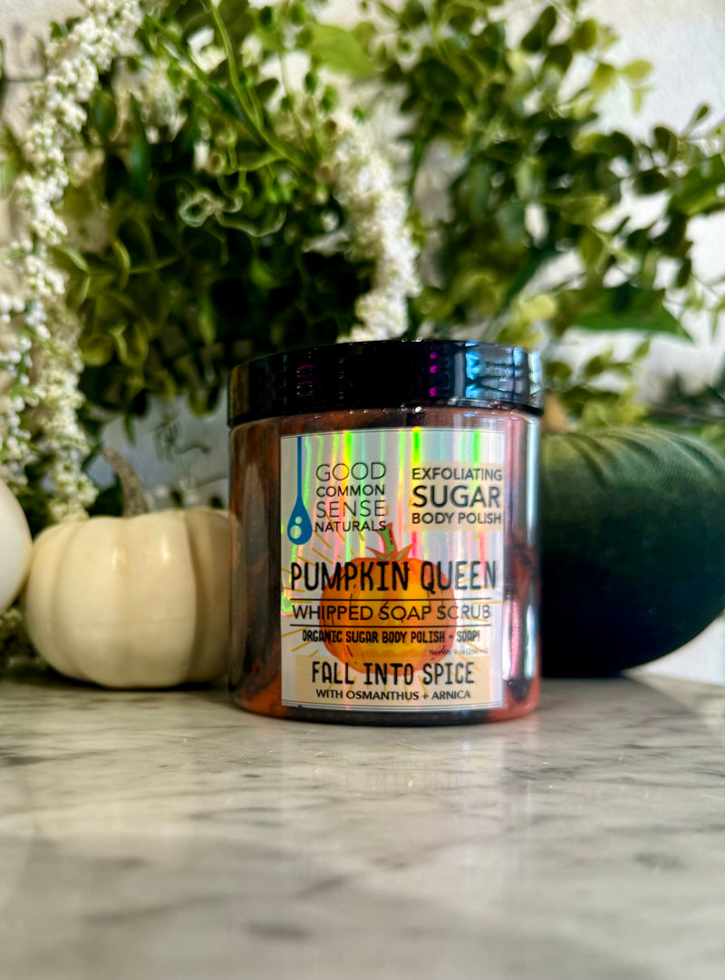 Pumpkin Queen, Whipped Soap Scrub