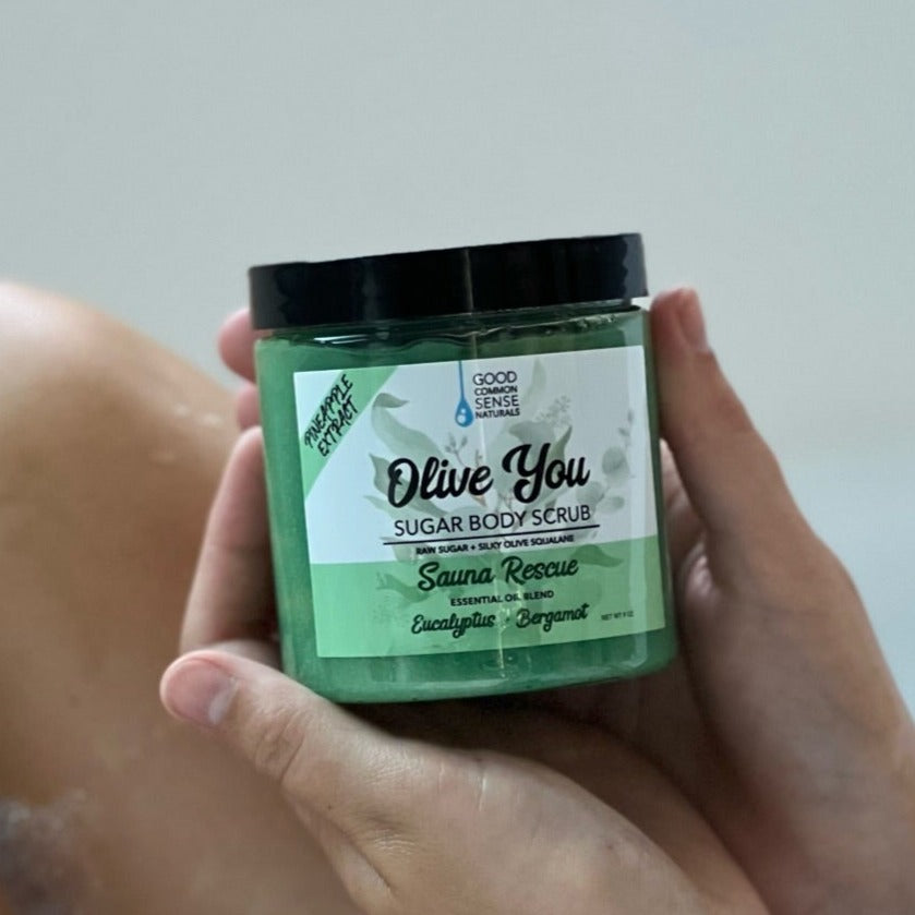 Olive You Sugar Scrub - Sauna Rescue