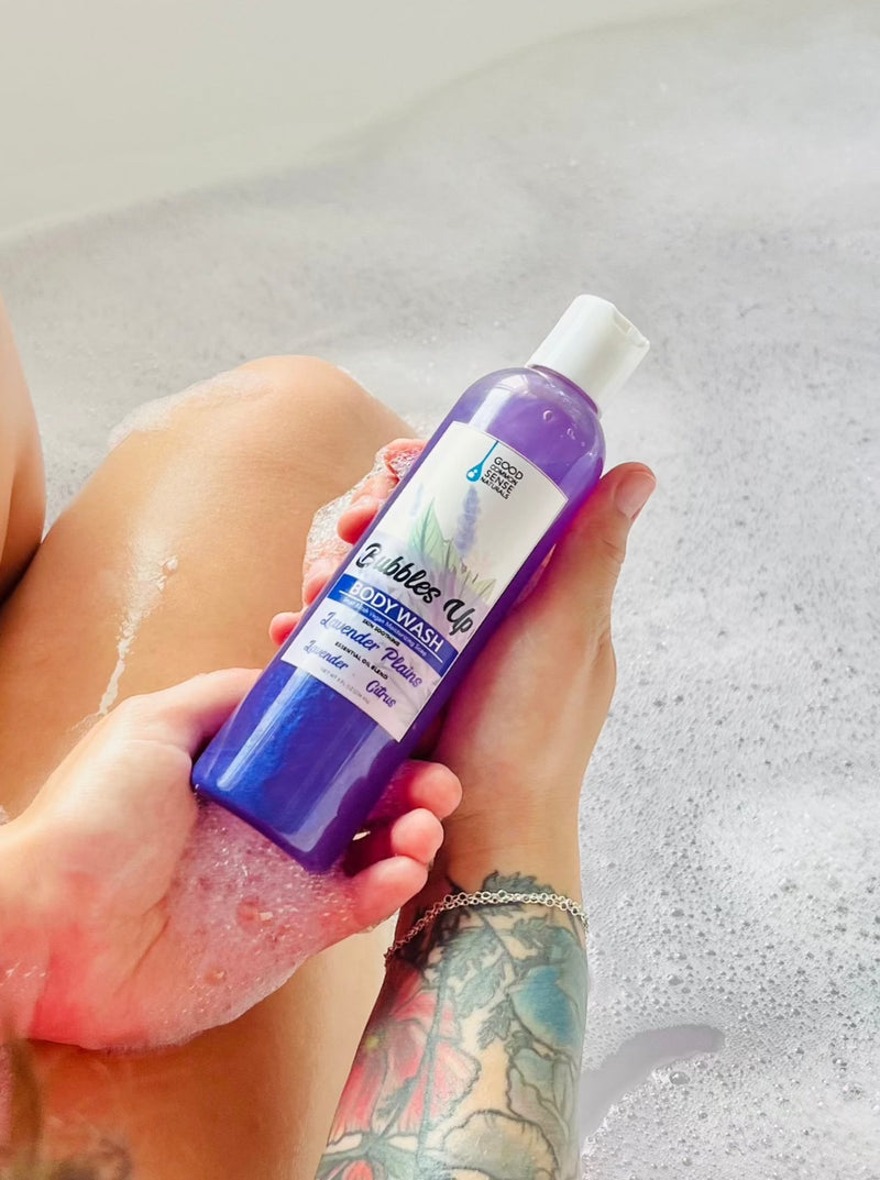 Bubbles Up! Lavender Plains Body Wash