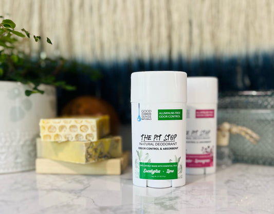 The Pit Stop Natural Deodorant - Eucalyptus + Lime