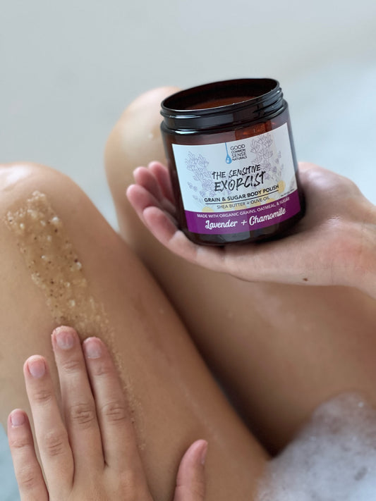 The Sensitive Exorcist Lavender Chamomile Scrub