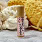 lip color labeled Mischief Managed, Lipstick Shimmer with sponges in background 