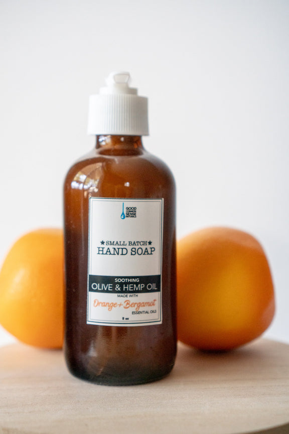 Orange Bergamot, Olive Oil Hand Soap