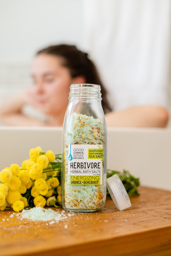 Energizing, Herbal Bath Salts