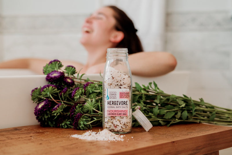 Nourishing, Herbal Bath Salts