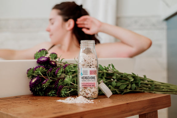 Nourishing, Herbal Bath Salts