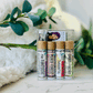 flight of 4 lip balms in clear package 